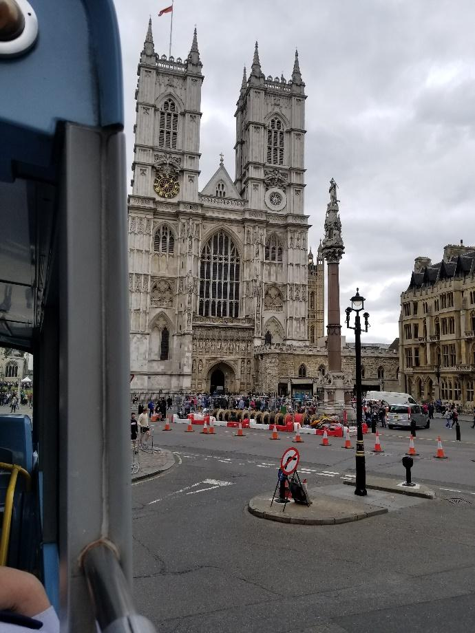 A photo of Westminster Abbey
